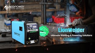 Now on Kickstarter LionWelder 1st AllInOne Battery Welding Power Station [upl. by Evilc]