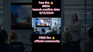 Free fire India freefire freefiremaxgame vairalreel ffindia conformdate [upl. by Ednyl]