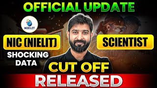 Official Update NIELIT NIC Shocking 😨 Data  Scientist B Cut Off Released [upl. by Spenser]