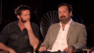 Live Chat with Hugh Jackman and James Mangold from The Wolverine Set [upl. by Rauscher]