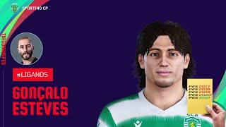 Gonçalo Esteves Face  Stats  PES 2021  REQUEST [upl. by Ntsuj808]