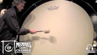 Remo 60quot Tunable Gong Drum Demo [upl. by Camella242]