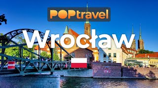 WROCLAW Poland 🇵🇱 Ostrów Tumski City Center to Wroclavia  4K 60fps UHD [upl. by Grimona]