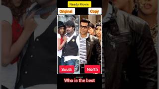 Ready movie Original 🆚 Copy south bollywoodsalmankhanrampothineni shortsoriginalcopylove [upl. by Care]