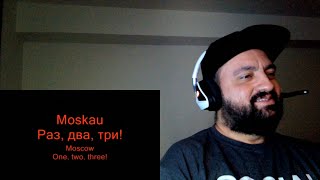 Rammstein  Moskau Studio Version  Reaction [upl. by Inoy]