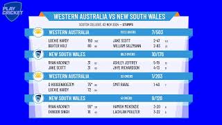 Western Australia v New South Wales [upl. by Ain311]