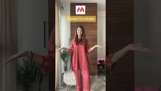 Myntra Co ord set haul shorts [upl. by Gove]