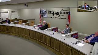 Effingham County Planning Board Meeting August 13th 2024 [upl. by Ennairoc157]