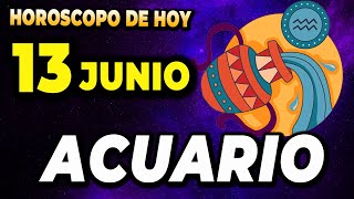 💥𝐋𝐋𝐄𝐆Ó 𝐄𝐋 𝐆𝐑𝐀𝐍 𝐌𝐎𝐌𝐄𝐍𝐓𝐎❗⏳Acuario♒Horoscopo de hoy 13 de Junio 2024MONHI VIDENTE [upl. by Jedthus]