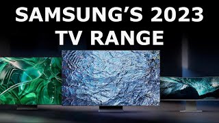 We take a look at the 2023 range of Samsung TVs [upl. by Kimmie229]