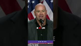 Dana White speaks during trumps 2024 victory speech [upl. by Llenyar]