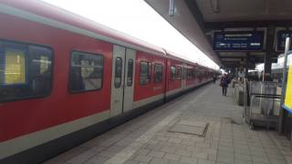 Nürnberg Hbf  Ausfahrt FussballSonderzug in Richtung NürnbergFrankenstadion [upl. by Hedberg]