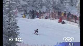 Alpine Skiing  Mens Downhill  Lillehammer 1994 Winter Olympic Games [upl. by Hazaki289]