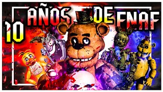 1 HORA HABLANDO DE FIVE NIGHTS AT FREDDY’S  ESPECIAL DÉCIMO ANIVERSARIO [upl. by Inahc]