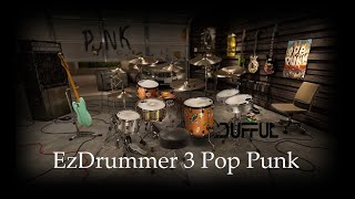 EzDrummer 3 Pop Punk  How does it sound [upl. by Eyanaj554]