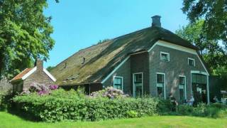 NETHERLANDS village of Orvelte Drenthe hdvideo [upl. by Mosira]