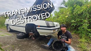 How to take out your Proton Saga 4G93 gearbox at home [upl. by Shanly]