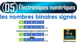 005 Électronique numérique les nombres binaires signés [upl. by Ingram]