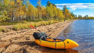 Norway 20180917 Packrafting Sølensjøen amp Arasjøen [upl. by Nylireg]