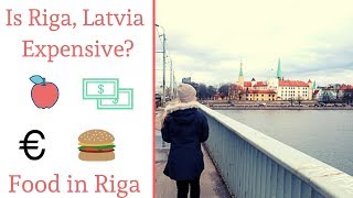 Is Riga Expensive  Food and Groceries  Riga Latvia Travel Vlog Guide [upl. by Nonohcle]