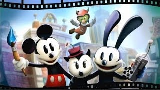 DISNEY EPIC MICKEY 2 EL PODER DE DOS wii español latino voces intro y gameplay [upl. by Alake]