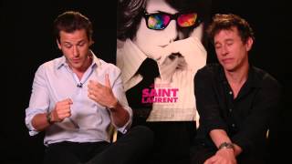 Saint Laurent Gaspard Ulliel and Bertrand Bonello Exclusive Interview  ScreenSlam [upl. by Yrakcaz]