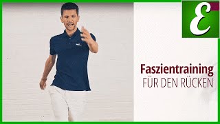 Faszientraining für den Rücken  Faszien Übungen mit Wolfgang [upl. by Vivianna]