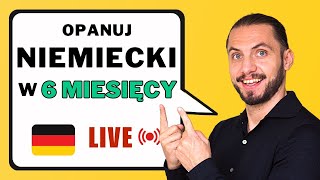 Jak nauczyć się niemieckiego w 6 miesięcy  live [upl. by Eirbua]