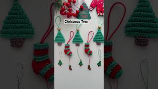 Christmas tree 🥳amigurumicrochet microcrochet crochet häkeln christmastree [upl. by Anairdna974]