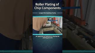 Roller Plating of Chip Components！ [upl. by Odnavres537]