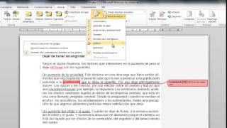 Tutorial Control de cambios de Word [upl. by Rawdan78]