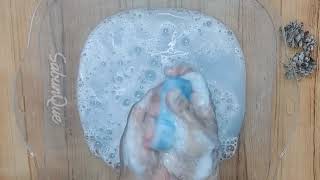 ASMR Lathering Soap Lux Blue [upl. by Yroffej848]