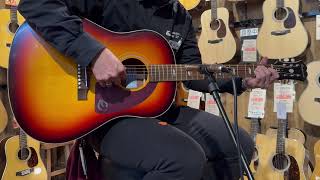 Epiphone Masterbilt TEXAN [upl. by Normandy]