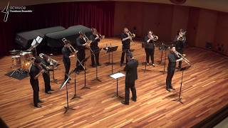 Kaleidoscope Verhelst feat Jasper Lin with the Schwob Trombone Ensemble [upl. by Hattie340]