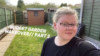 BUDGET GARDEN MAKEOVER PART 2 [upl. by Constance819]