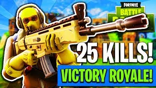 INTENSE 25K DUO VICTORY GAMEPLAY clutch Fortnite Battle Royale [upl. by Burra]