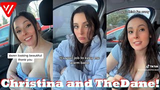 2 Hour Christina amp Jakob TikToks 2023  Funny TikToks of Christina amp TheDane 2023 [upl. by Fonda461]