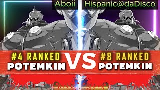 GGST ▰ Aboii 4 Potemkin Vs HispanicdaDisco 8 Potemkin  Strive High Level Replay 🔥 [upl. by Lottie]