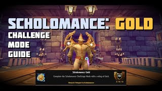 WoW Gold Challenge Mode Guide Scholomance [upl. by Aiksas]