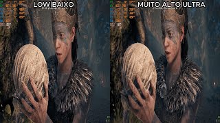 HELLBLADE DX12  BENCHMARK  GTX 1660 SUPER  RYZEN 7 5700x ULTRALOW SETTINGS [upl. by Ahsinav]