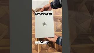 Unboxing of MacBook Air M2  macbookair [upl. by Robbi]