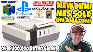 This Mini NES From AMAZON Has OVER 100000 RETRO Games NEW Super Console Cube X3 [upl. by Larrej40]