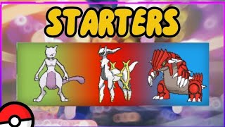 HOW TO GET LEGENDARY STARTERS IN POKÉMON BRICK BRONZE [upl. by Emory]