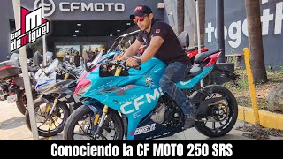 Conoce la CF Moto 250 SR S  Con M de Miguel [upl. by Emie772]