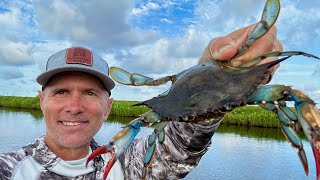 2 Hours of the BEST Crabbing Action in Louisiana [upl. by Trotta]