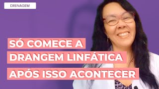 QUANDO COMEÃ‡AR A DRENAGEM NO PÃ“SOPERATÃ“RIO DE CIRURGIA PLÃSTICA [upl. by Leeda]