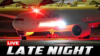 🔴LIVE LATE NIGHT AIRPORT ACTION at CHICAGO OHARE I SIGHTS and SOUNDS of PURE AVIATION  ORD PLANES [upl. by Nosreffej]