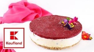 Cheesecake raw vegan  Rețetă Kaufland by Anca Alungulesei [upl. by Happy]