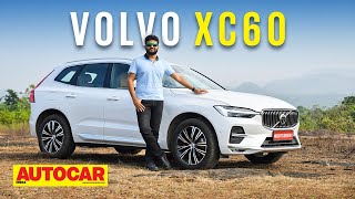 2021 Volvo XC60 review  Swede Sensation  First Drive  Autocar India [upl. by Mastat328]