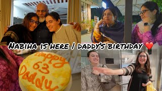 NABIHA KARACHI SE AAGAYI ❤️  DADDYS BIRTHDAY  FIRST SEHRI OUTSIDE  RAMADAN VLOGS [upl. by Adnamma]